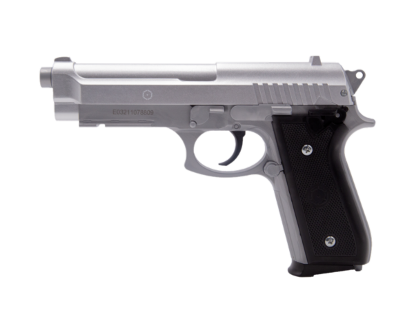 Pistol-manual-Airsoft-PT92-Silver-Metal-Slide-Cybergun-1